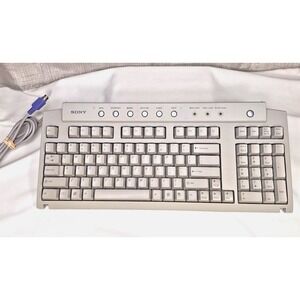 Sony‎ Wired Internet Keyboard PCVA-KB1P/UB PS/2